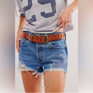 Levi's 501 High Rise Denim Shorts NWT Size 27